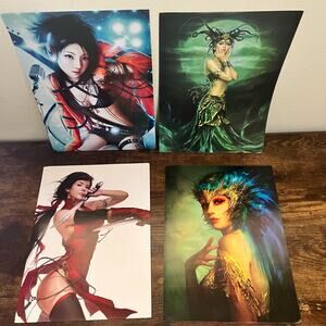 Ballistic EXOTIQUE 4 The Worlds Most Beautiful CG Characters Anime Poster Prints